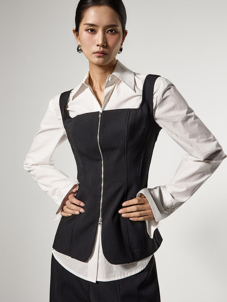 E9039 Square Neck Top