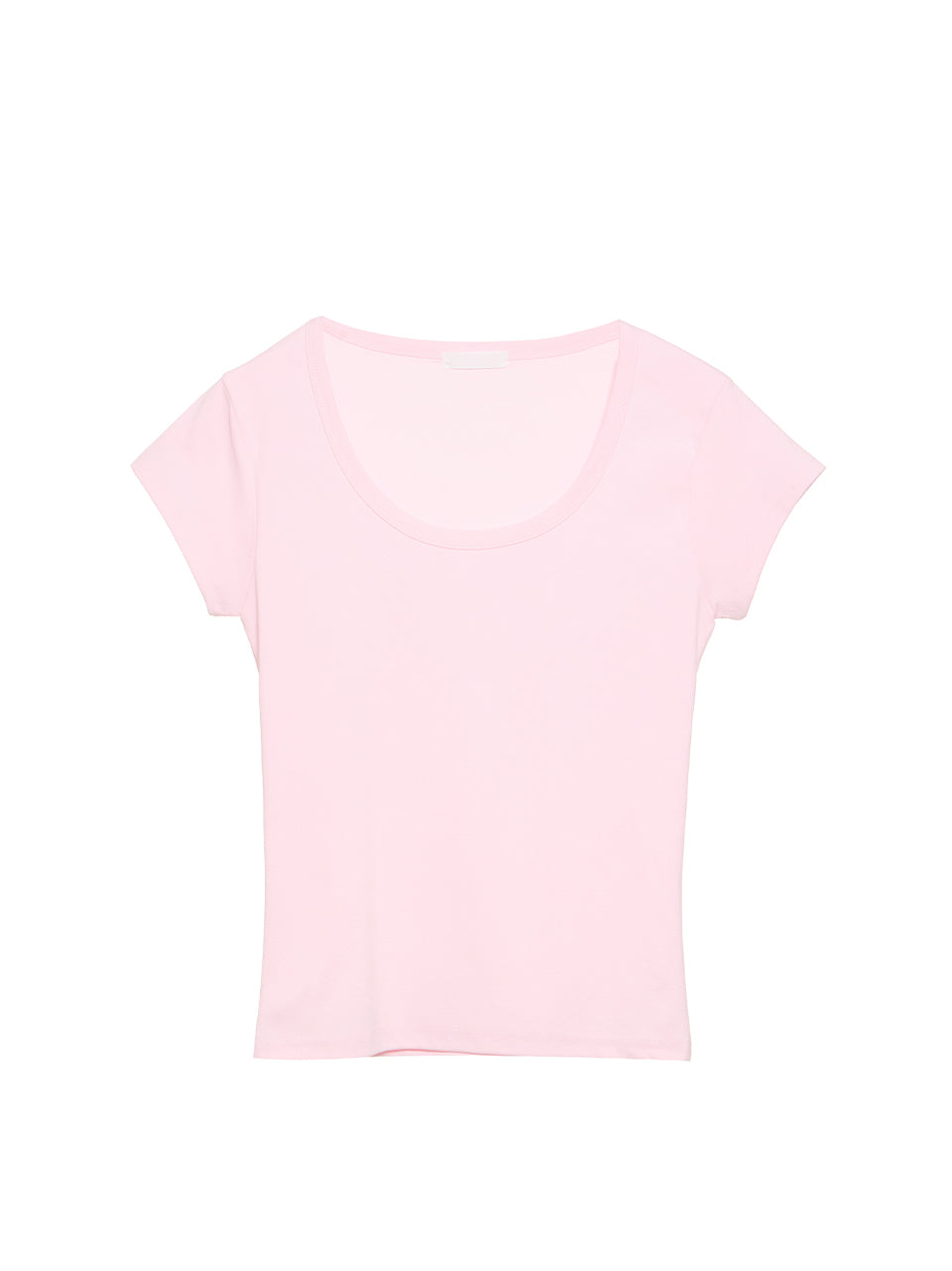 E4186 Deep U-Neck Top