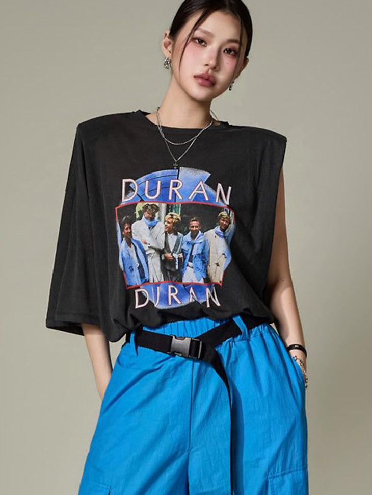 E4349 Printed Top