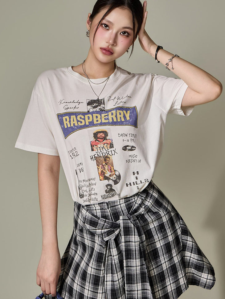 E4354 Printed Top