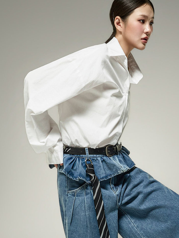 S921 Over Pocket Shirts