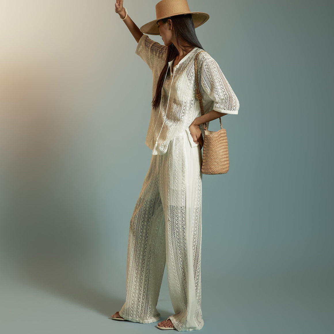 TP2214 トップス＆パンツセット