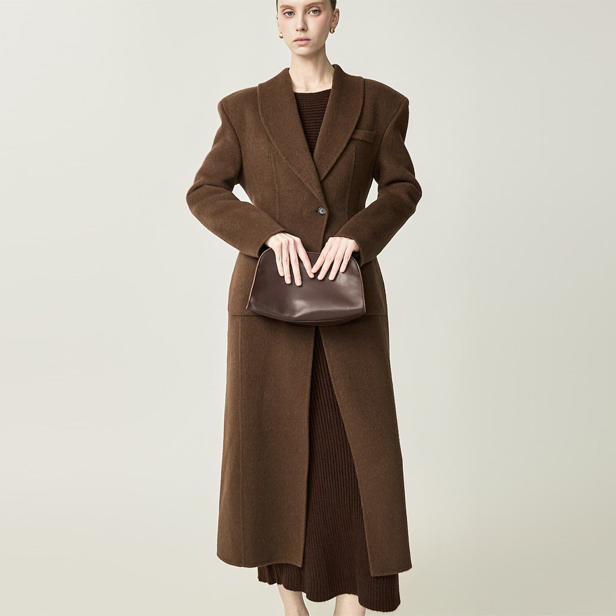 J3310 Wool Alpaca Coat