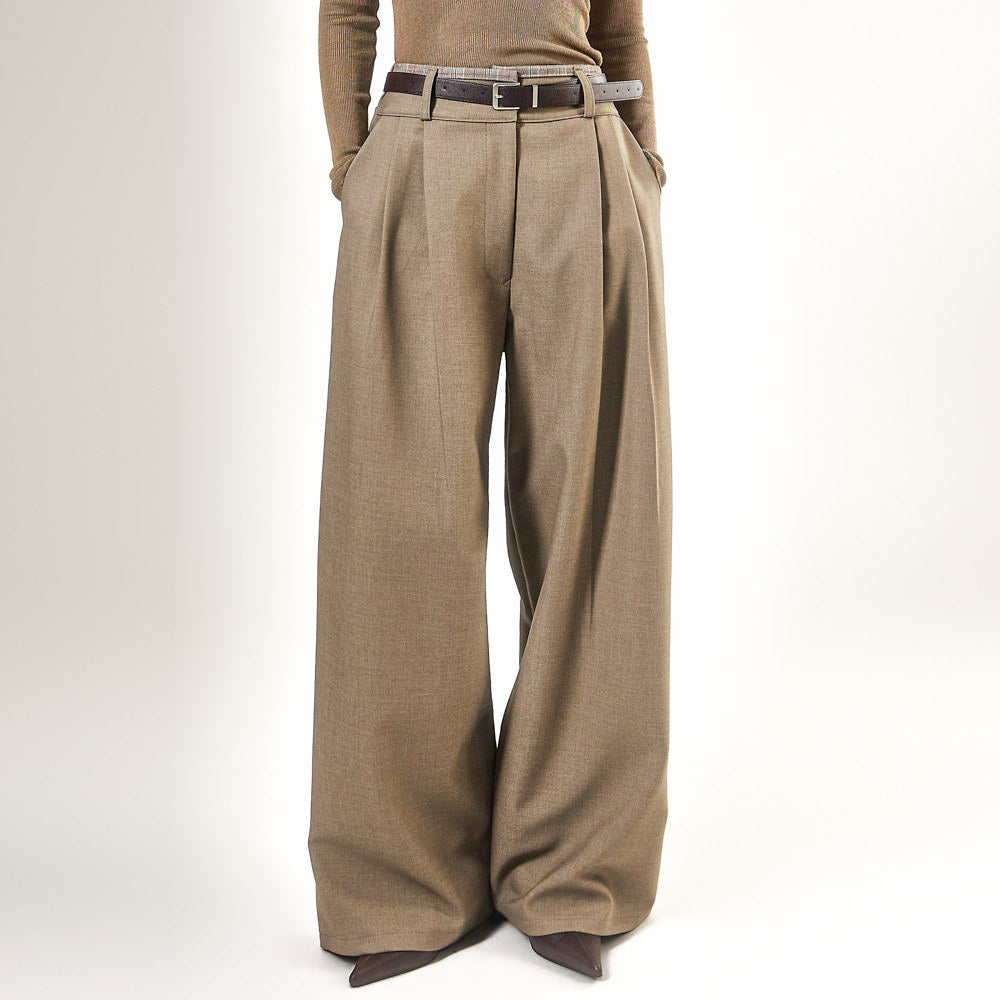 P3953 ダブルタックワイドスラックス