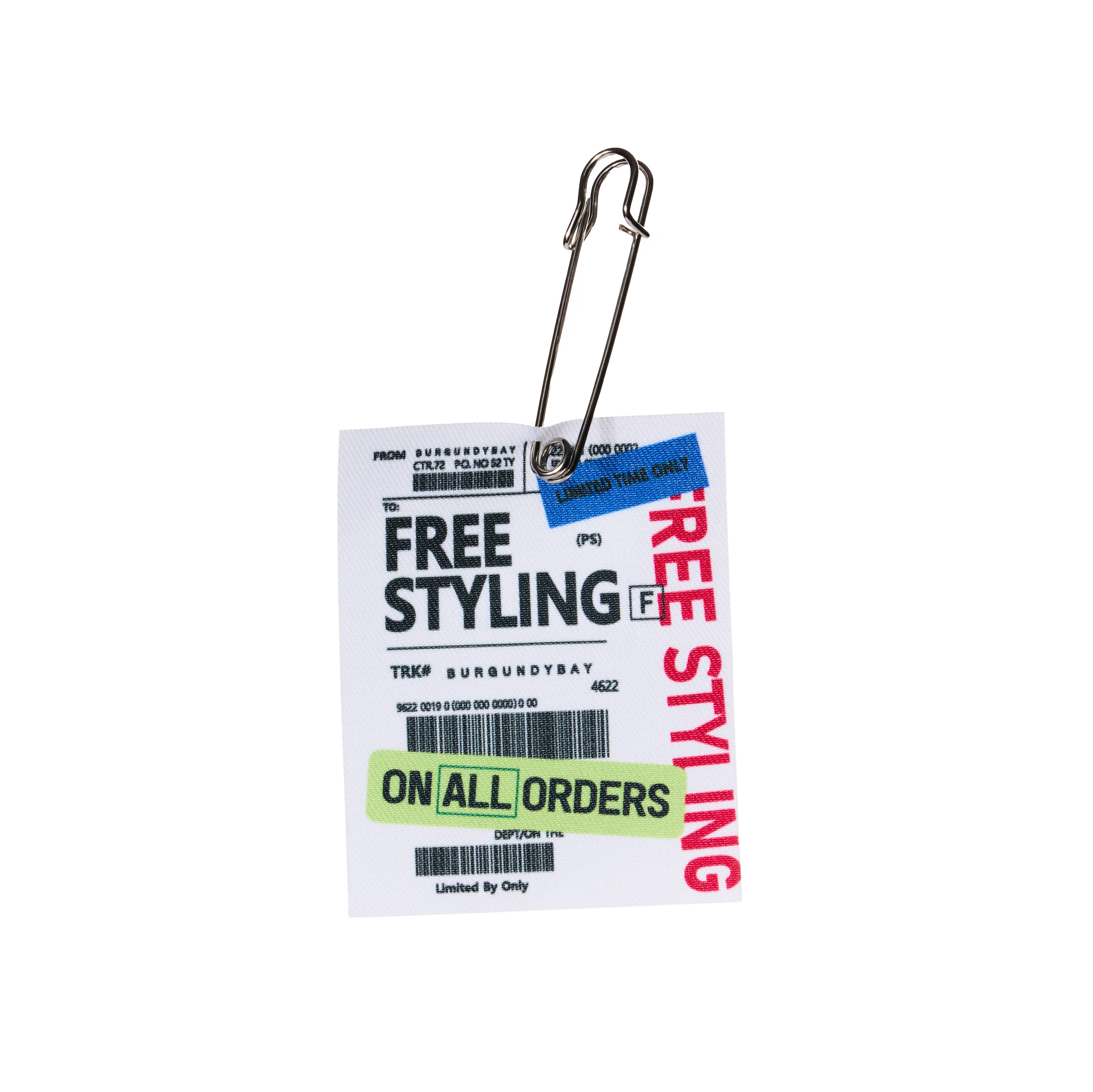 AB-197 Clip Label Brooch