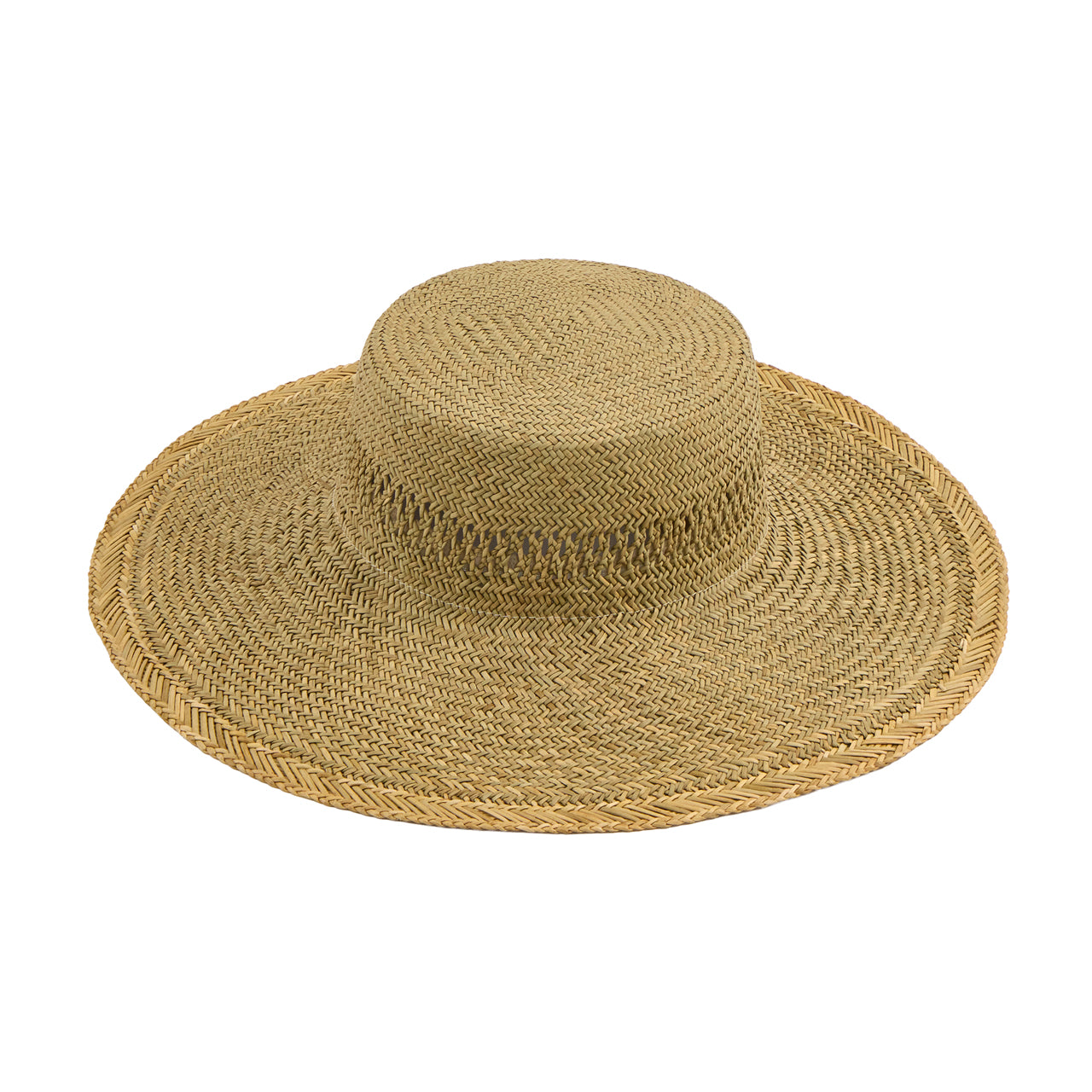 AC-896 Wide Sand Straw Hat
