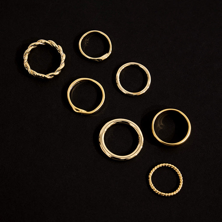 AJ-6177 Ring (7SET)