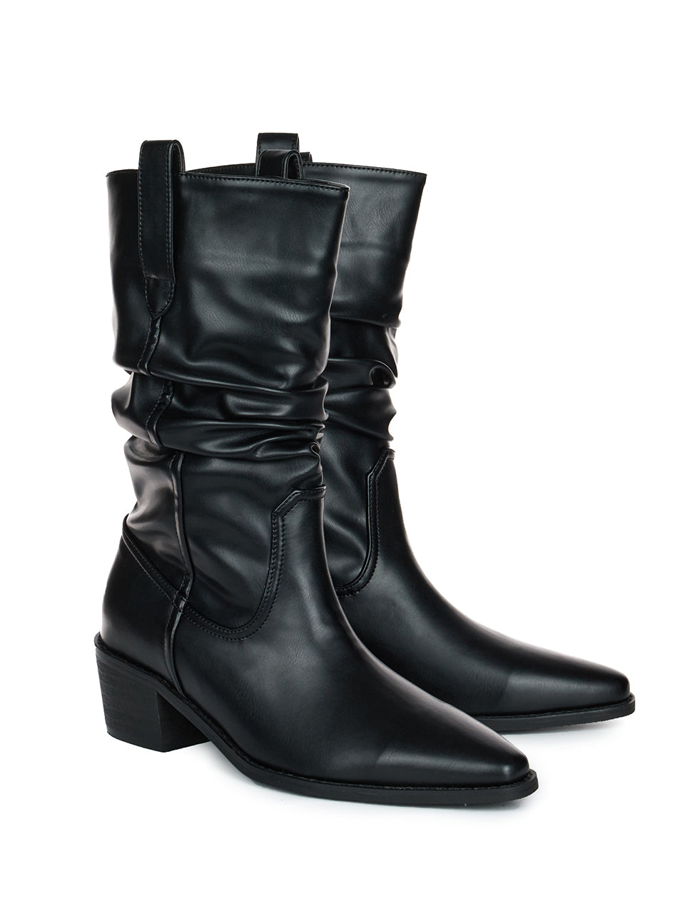 AR-3507 Slouchy Western Boots