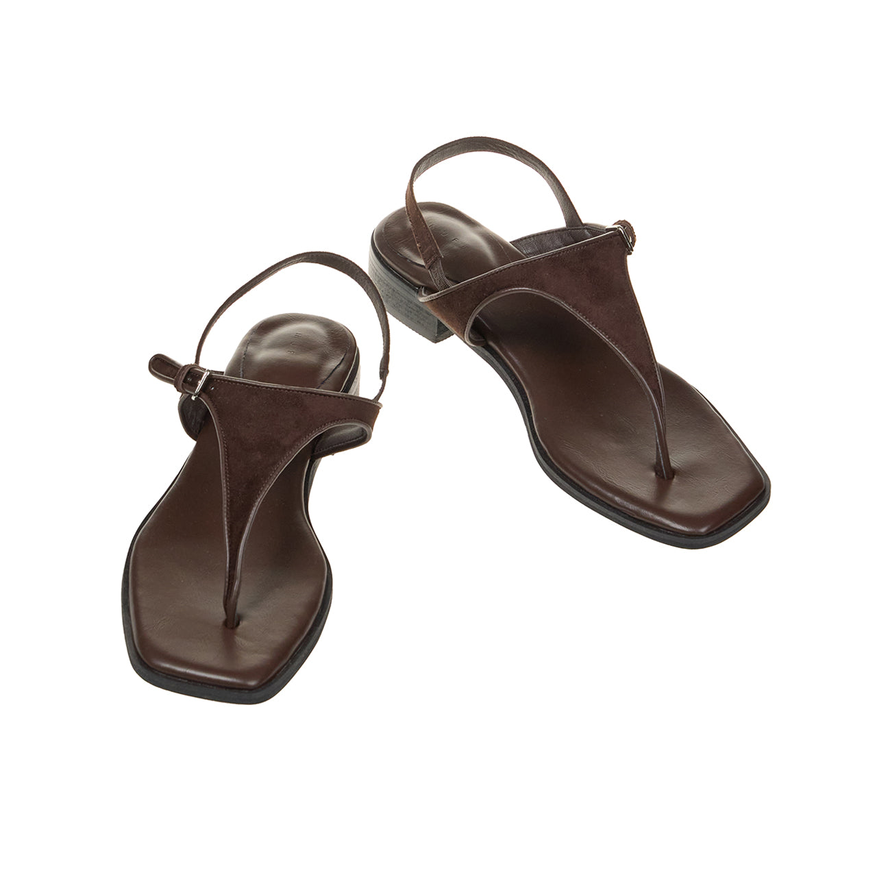 AR-3565 Buckle T-Strap Sandals