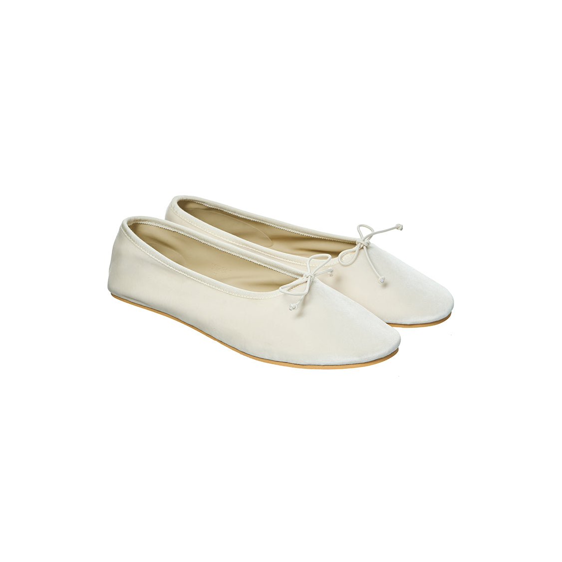 AR-3630 Velvet Round Flat Shoes