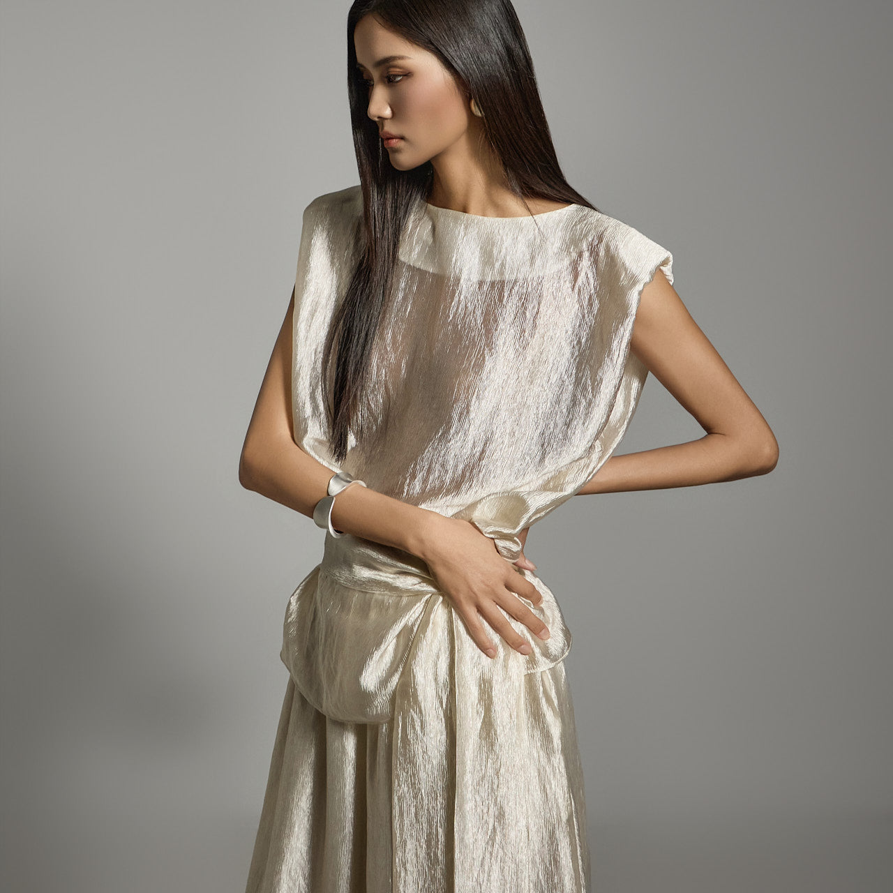 B3065 无袖吊带上衣