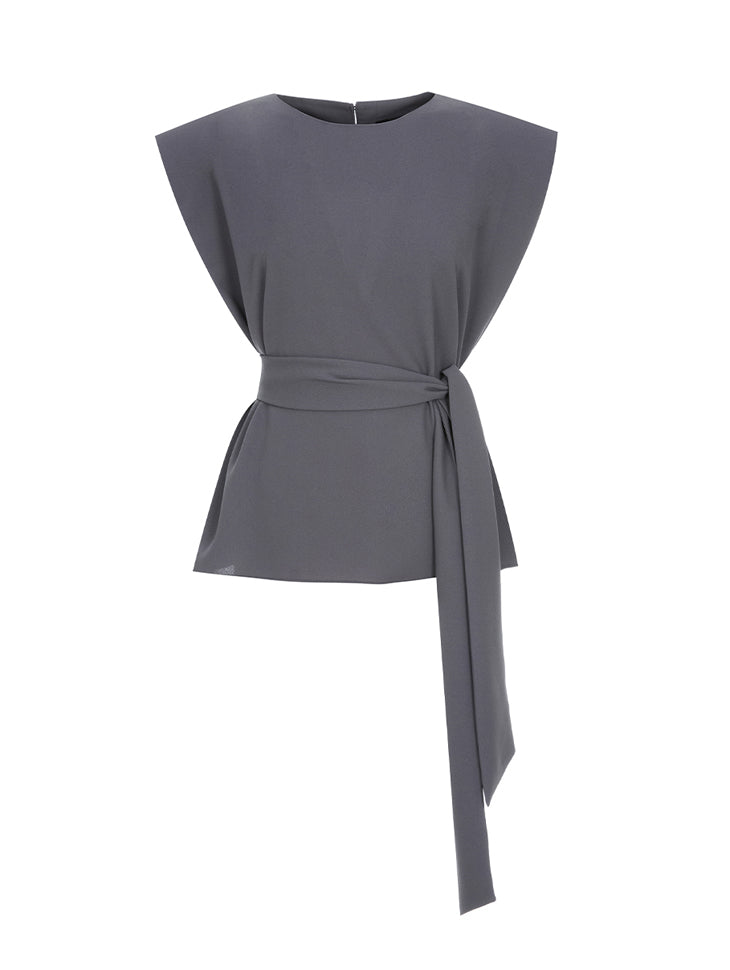 B3094 Sleeveless Blouse with Strap