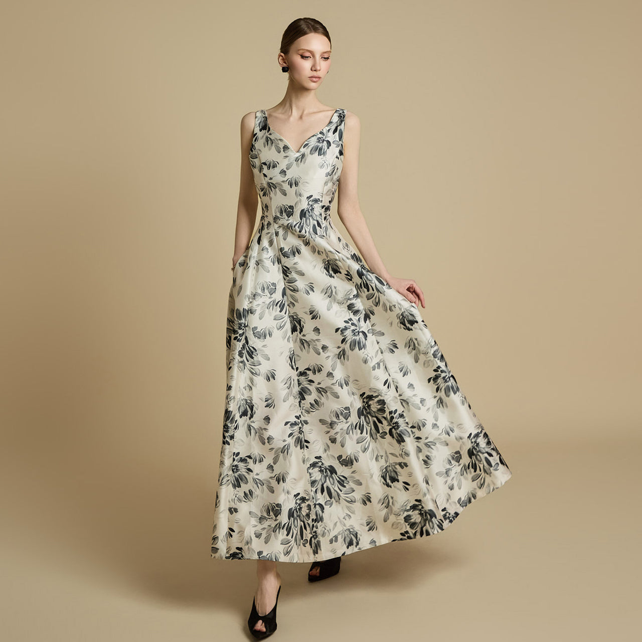 D9538 碎花连衣裙