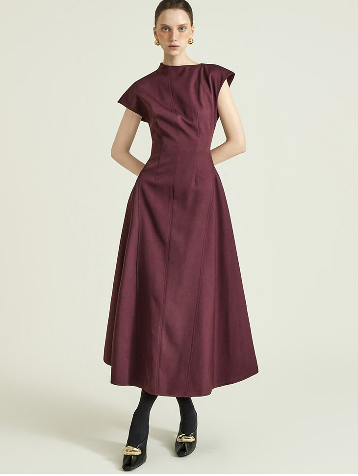 D9569 A-Line Flare Dress