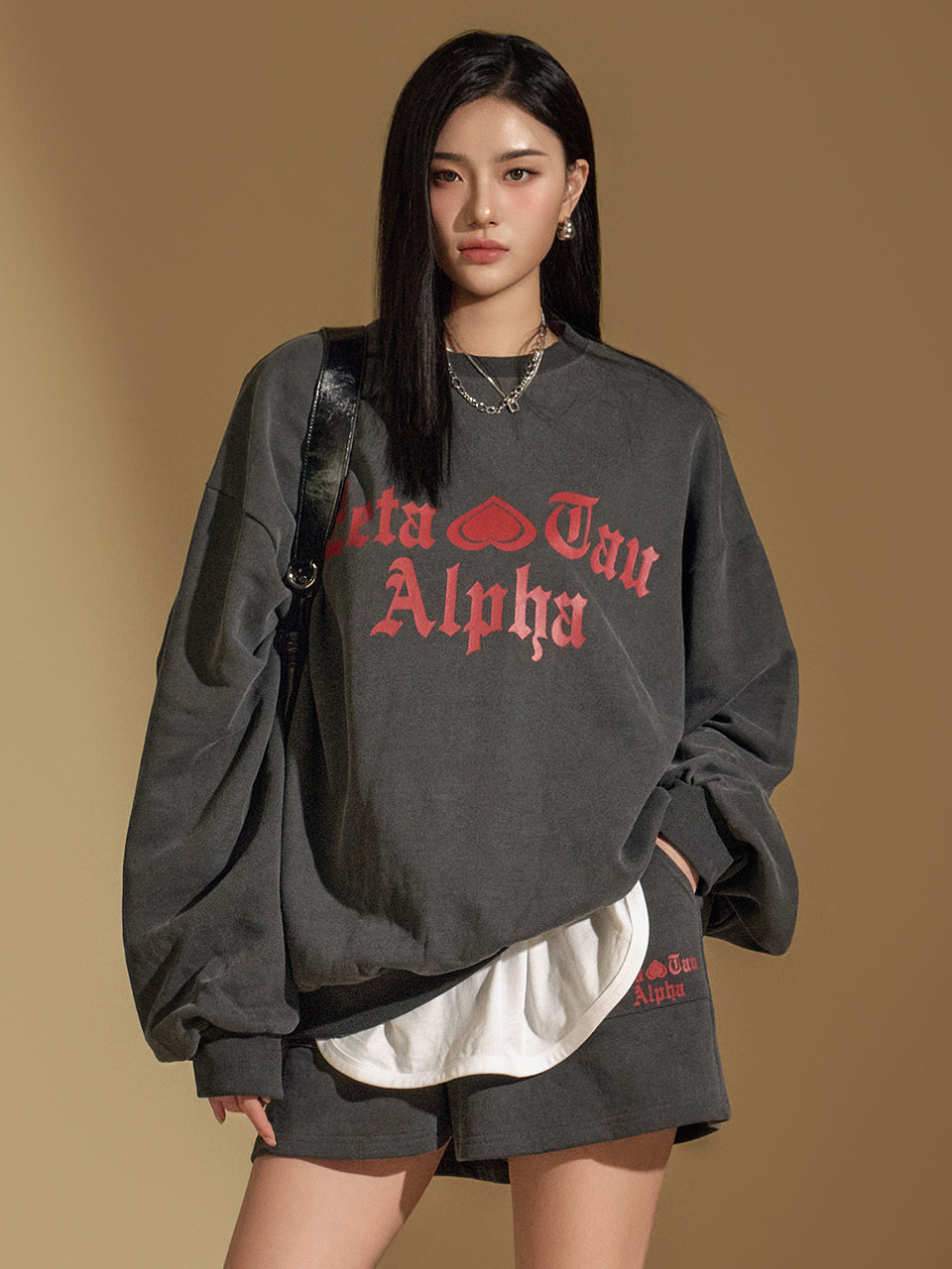 E3517 Lettering Sweatshirt