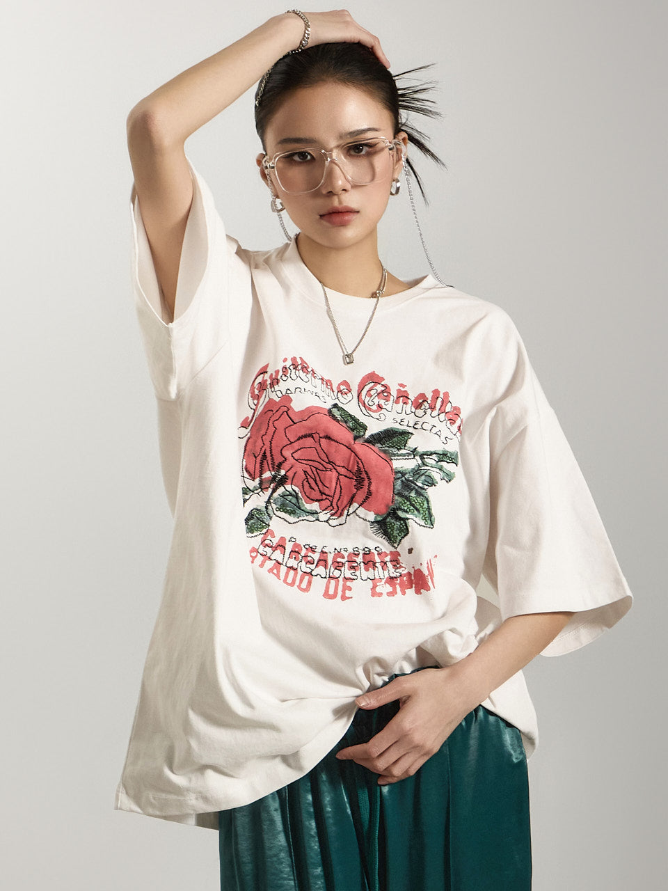 E3721 プリントTシャツ