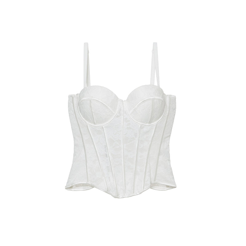 E4209 Lace Corset Bustier