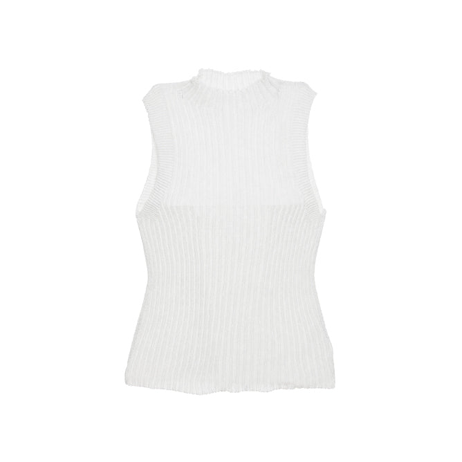 E4301 Mock Neck Knit Top