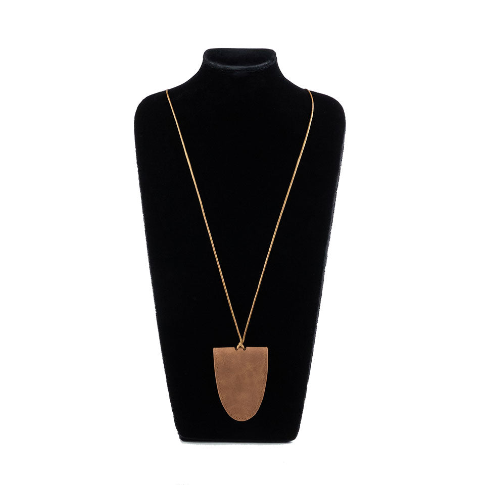 EC-245 Suede Strap Glass Case