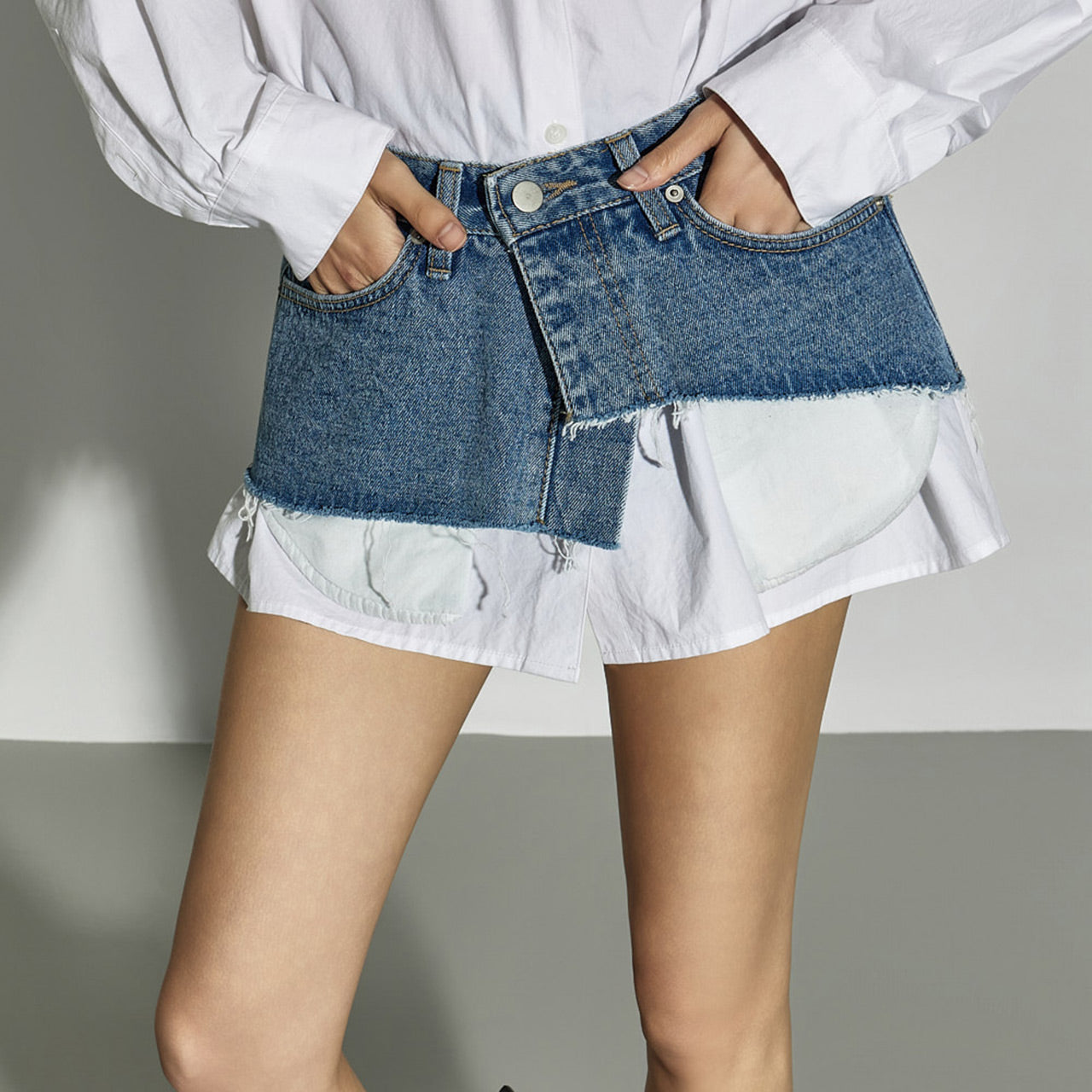 EC-251 Denim Layering Waist Cover