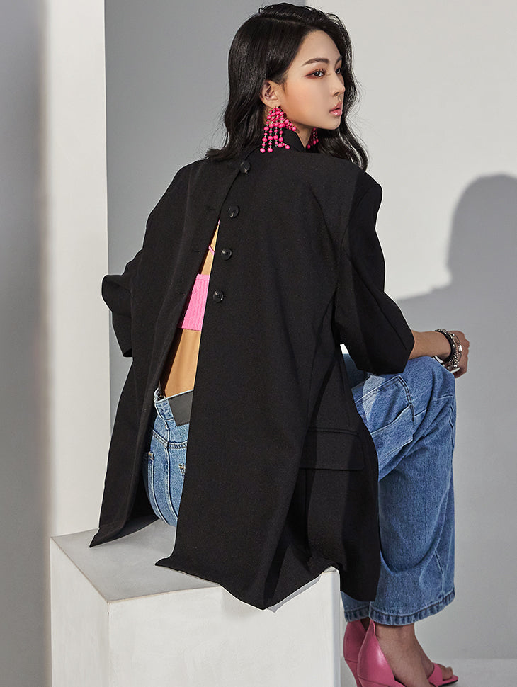 J1854 Back Button Jacket