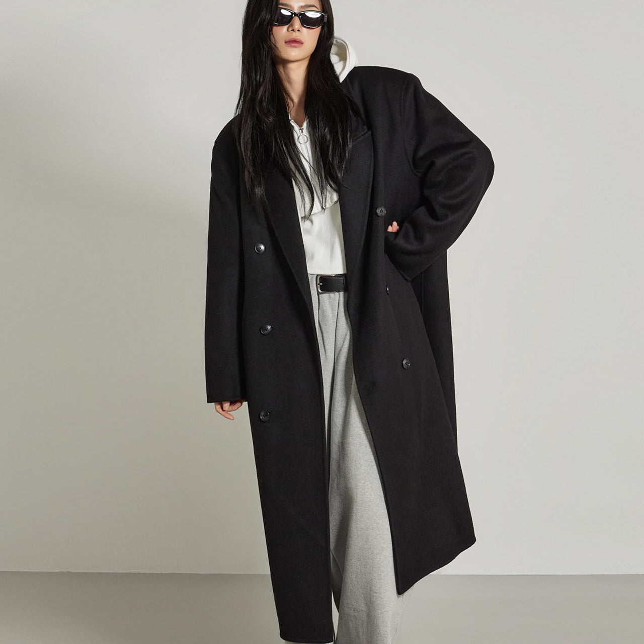 J2416 Tailored WooL Coat