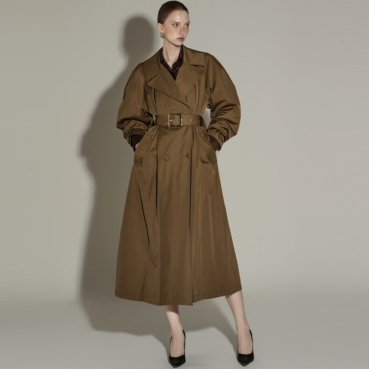 J2631 Trench Coat with Belt