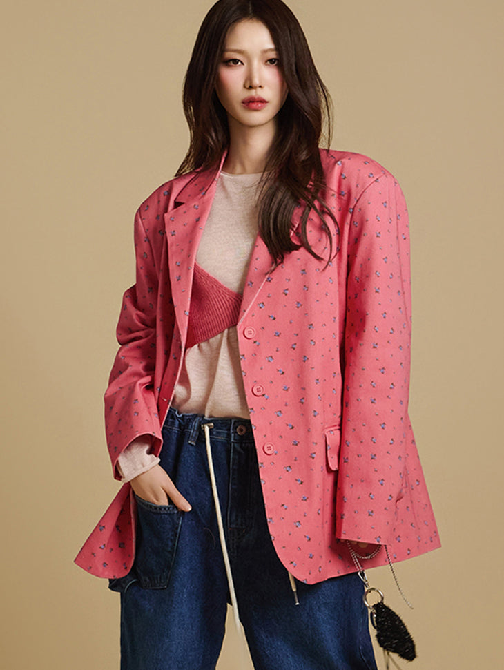 J2659 Flower Pattern Jacket