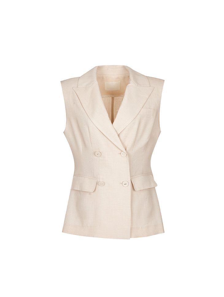 J2806 Double Button Vest