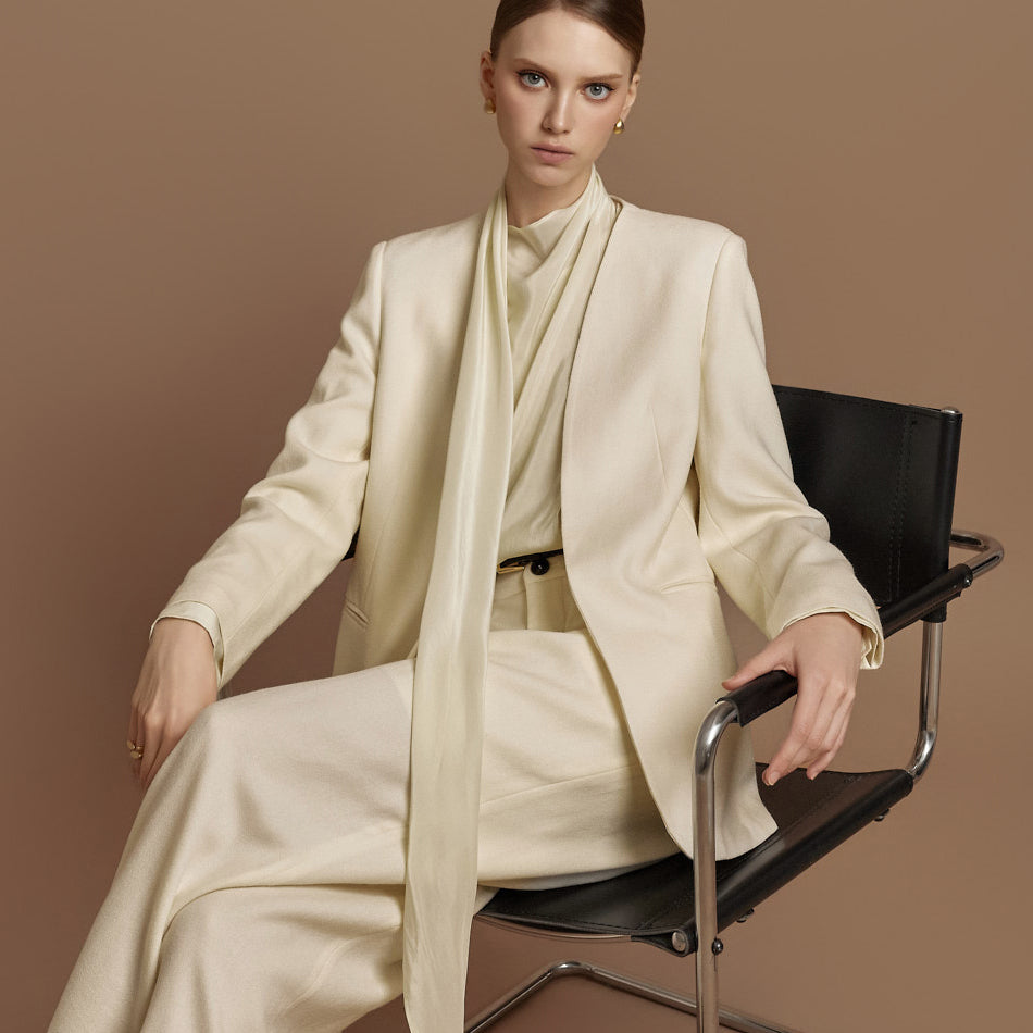 J2830 Collarless Jacket