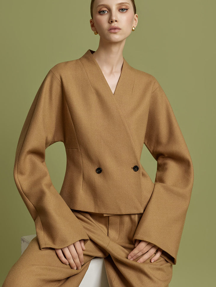 J2831 Collarless Jacket