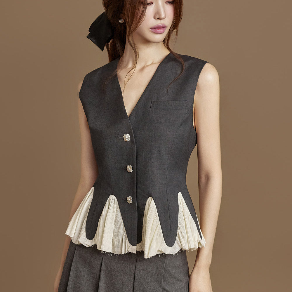 J2856 V-neck Vest