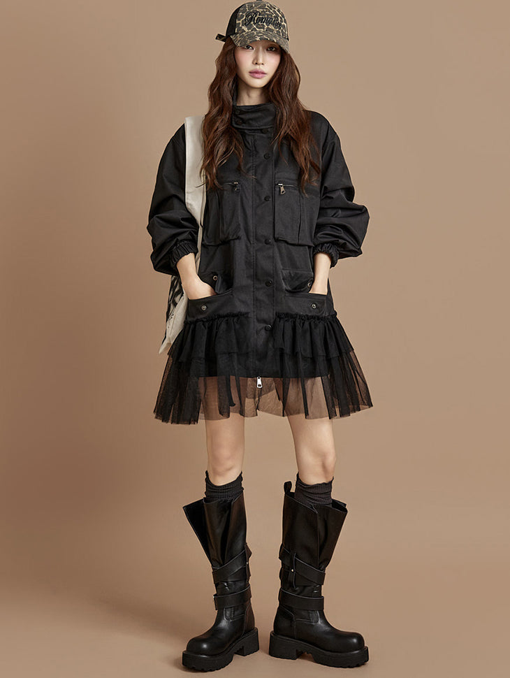 J2895 Layered Jacket