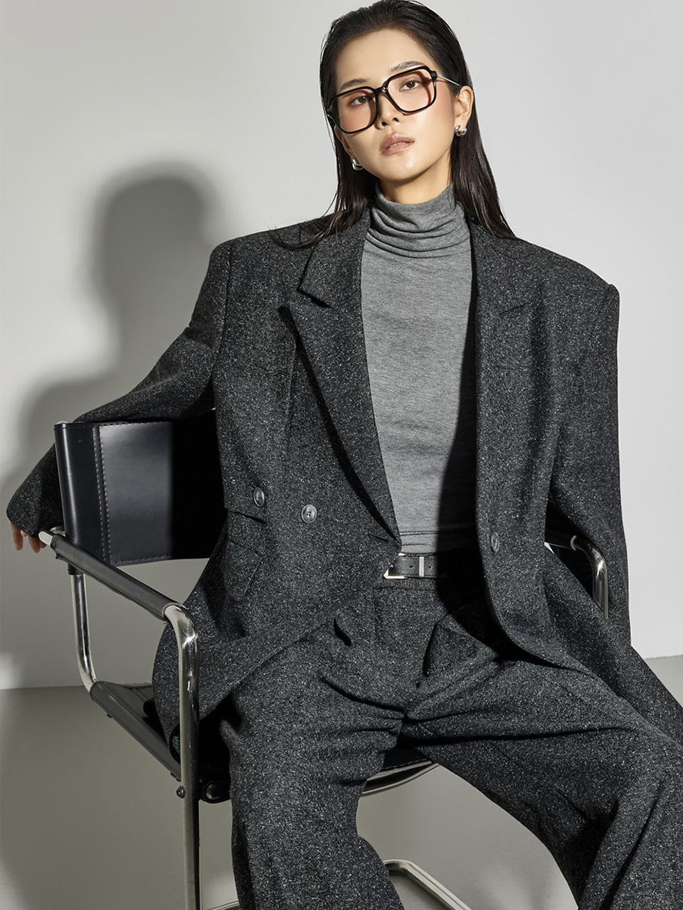 J2919 Collar Wool Jacket