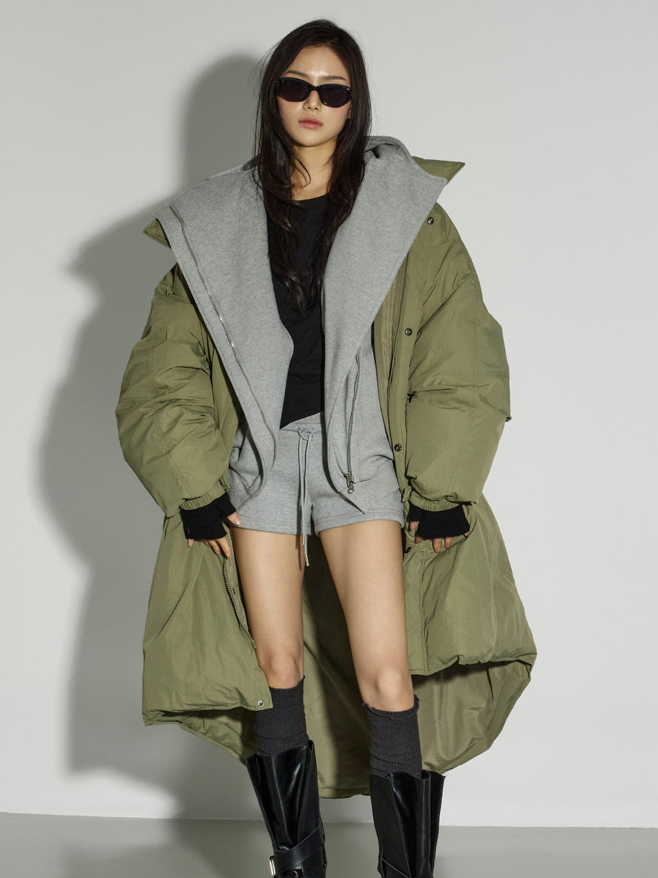 J3003 Down Long Jacket