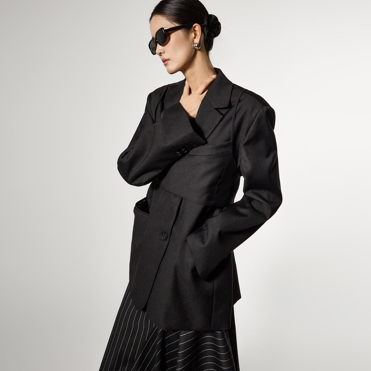 J3172 Bustier Set Jacket