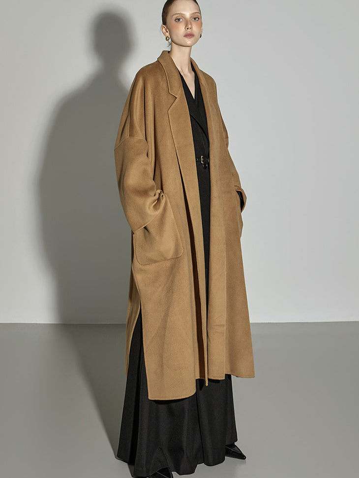 J9341 Handmade Coat with Belt