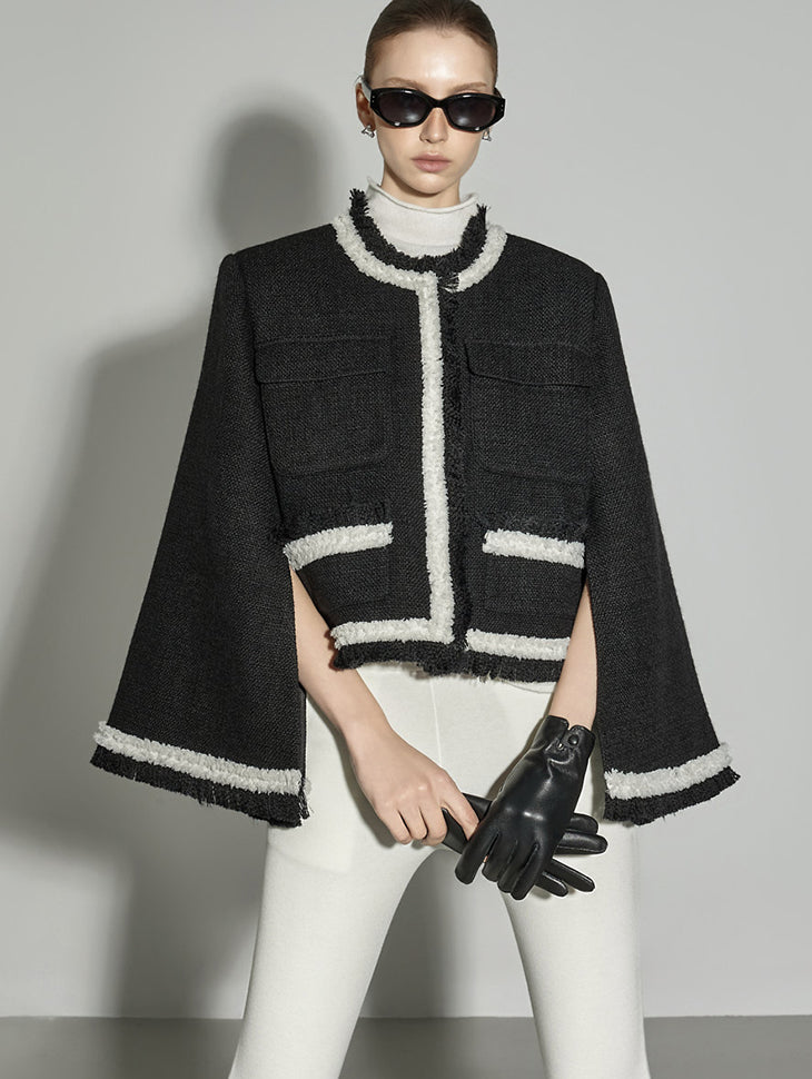 J9347  Tweed Wool Jacket