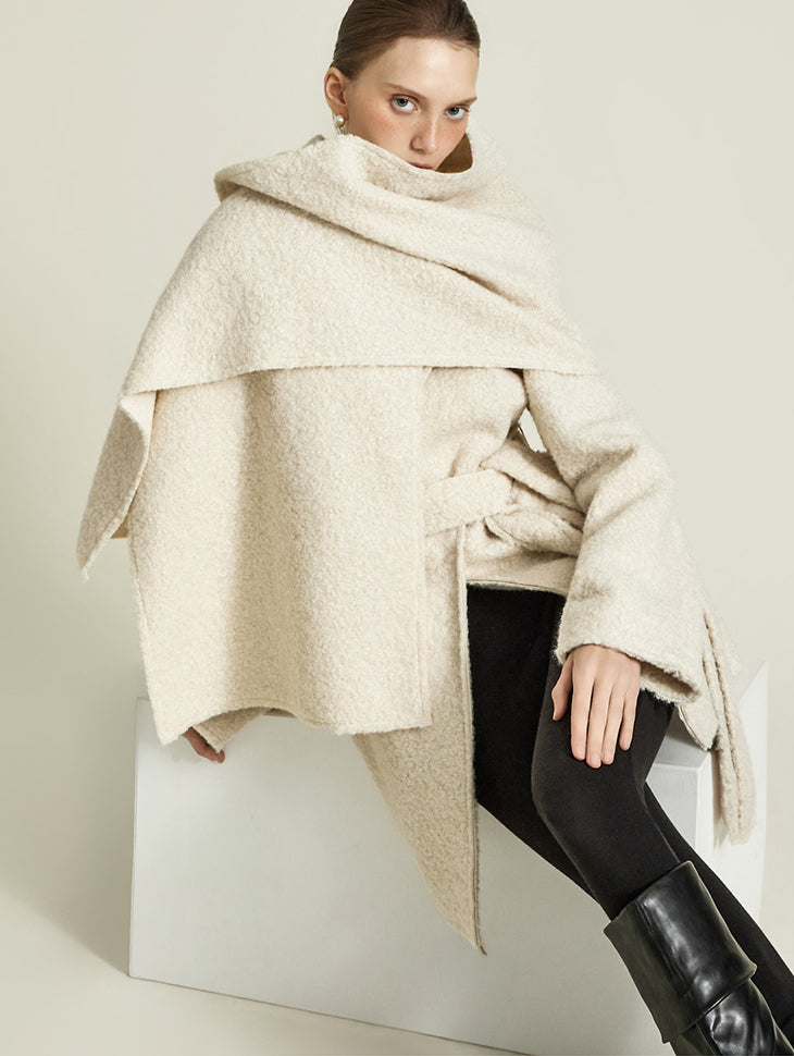 J9351 Jacket with Muffler Strap