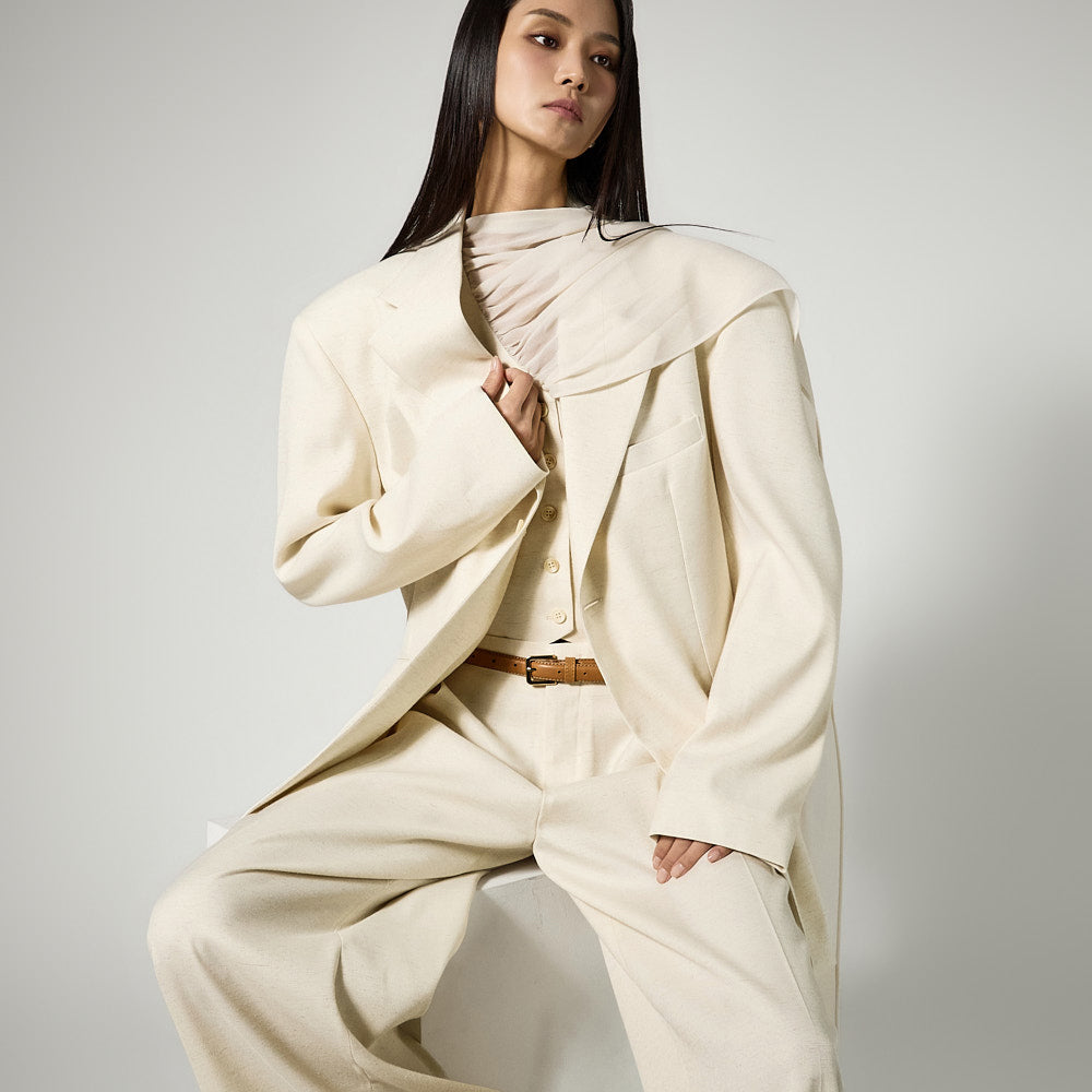 J9366 Tailored Blazer Jacket