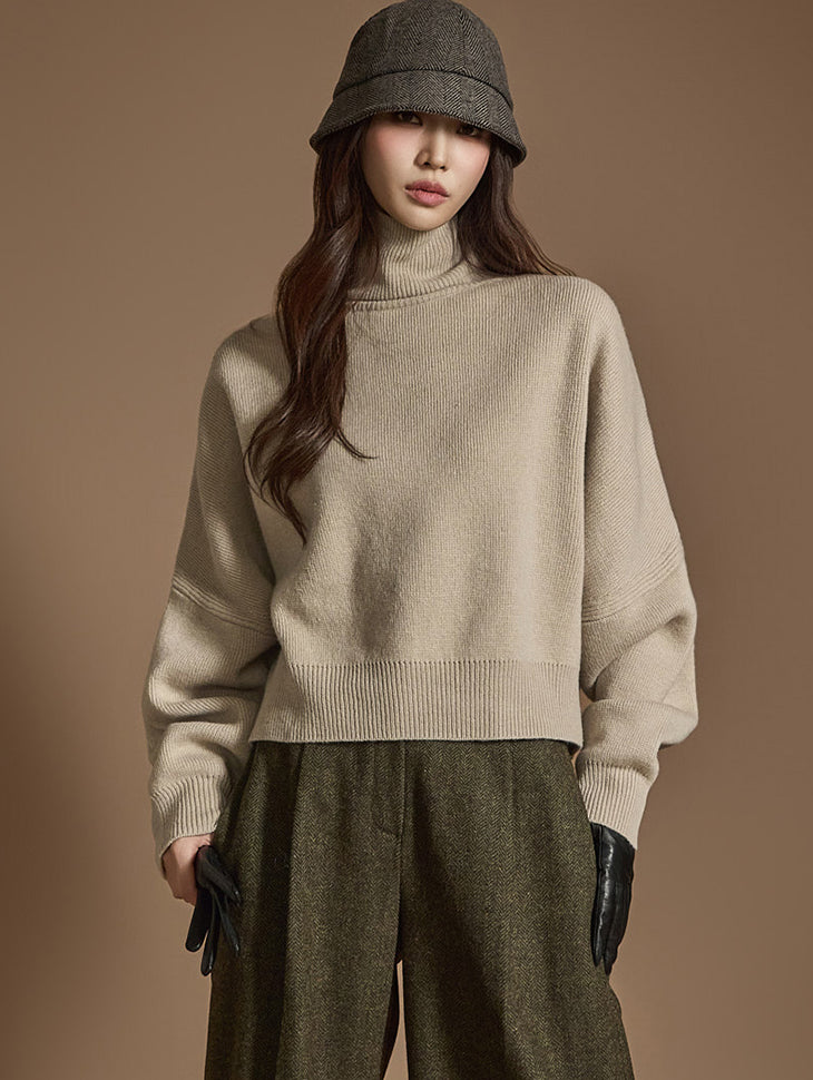 E3622 Turtleneck wool Knit