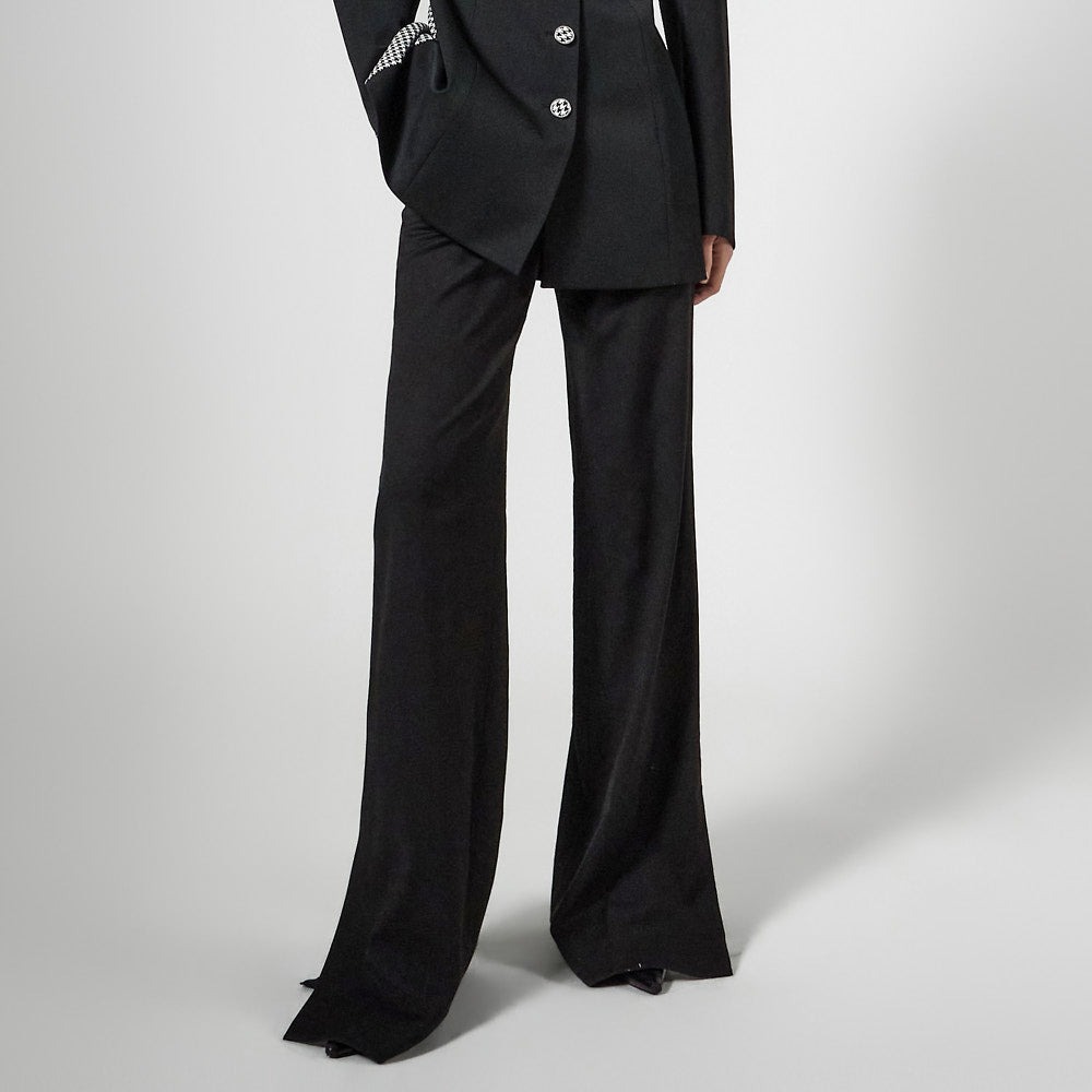 MBDP025 条纹半宽休闲裤