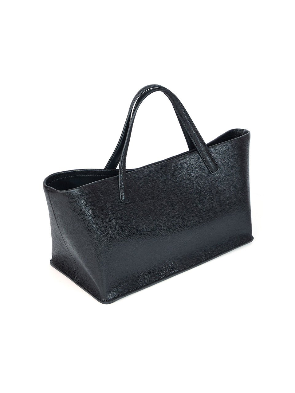 A-1628 Leather Big Handle Bag