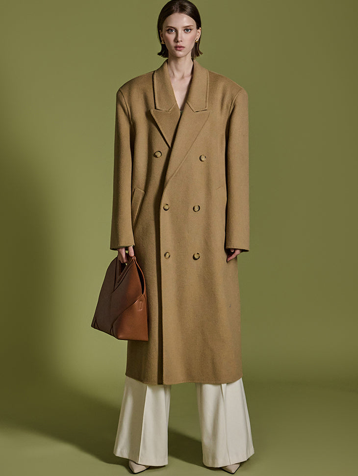 J2416 Tailored wool coat