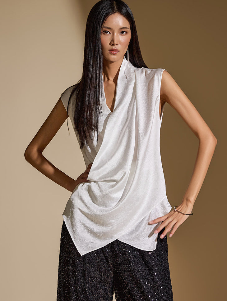 B2995 Draped Blouse