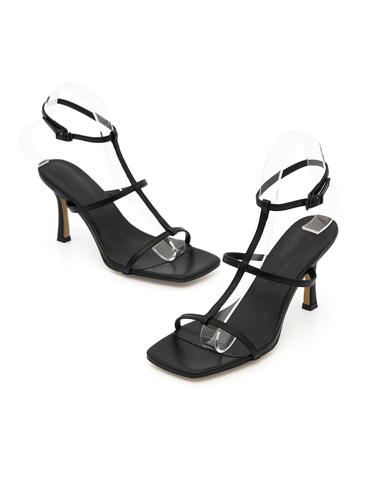 AR-3090 Strappy Square Heeled Sandal