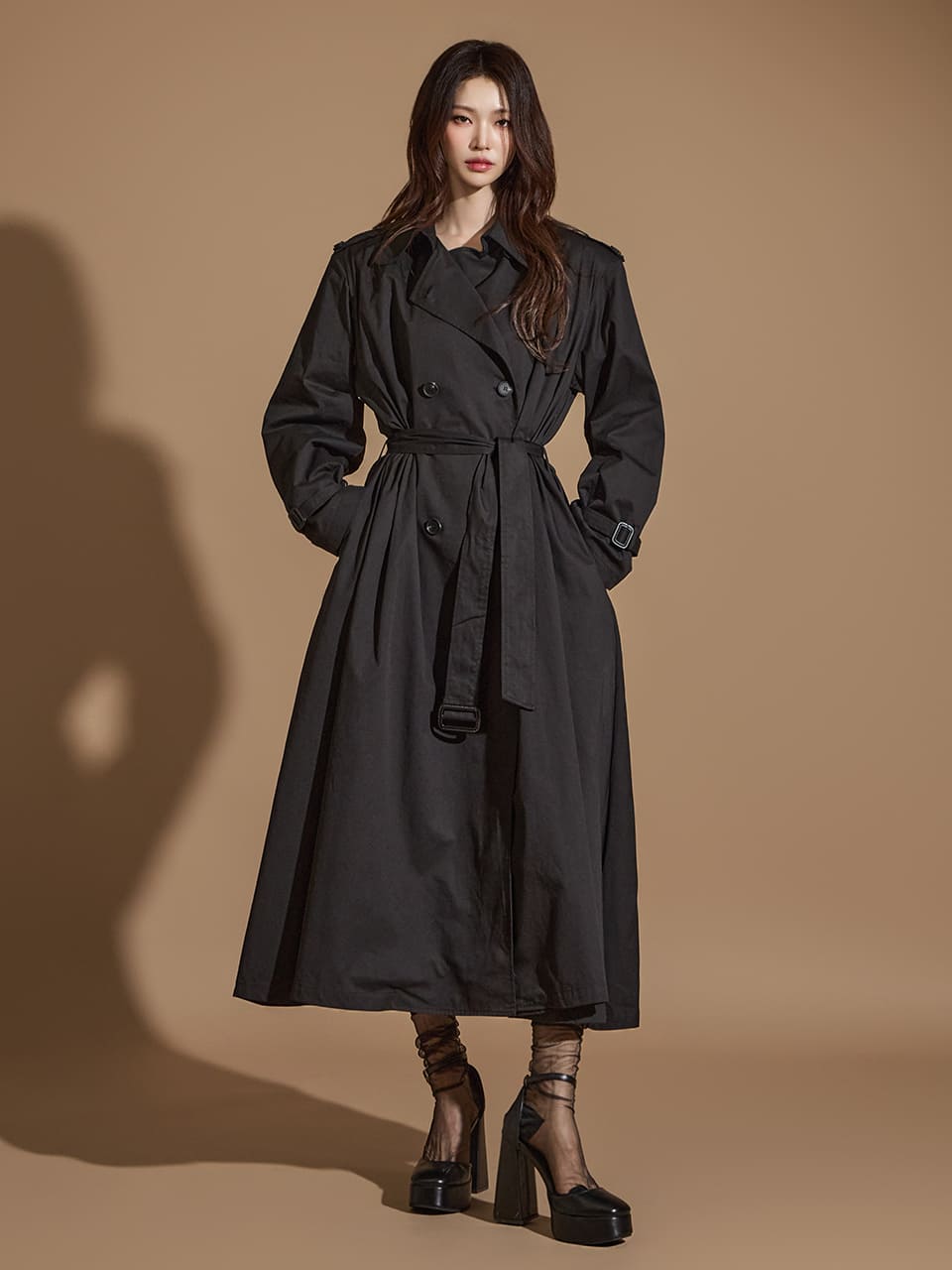 J2356 Belted Trench