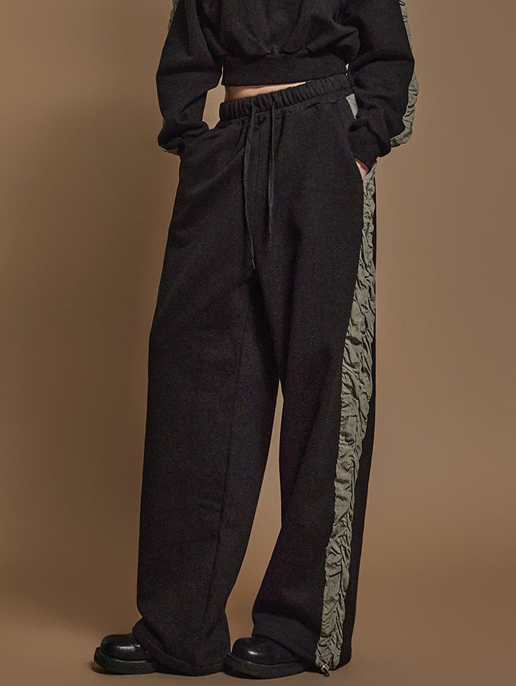 P3293 Color Contrasting sweat Pants