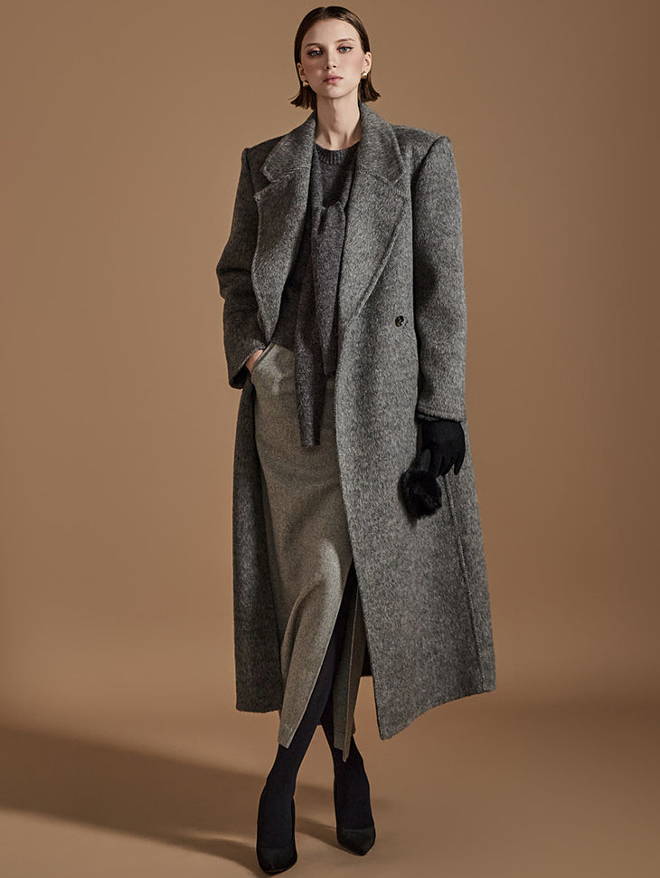 J2522 Handmade Wool Coat