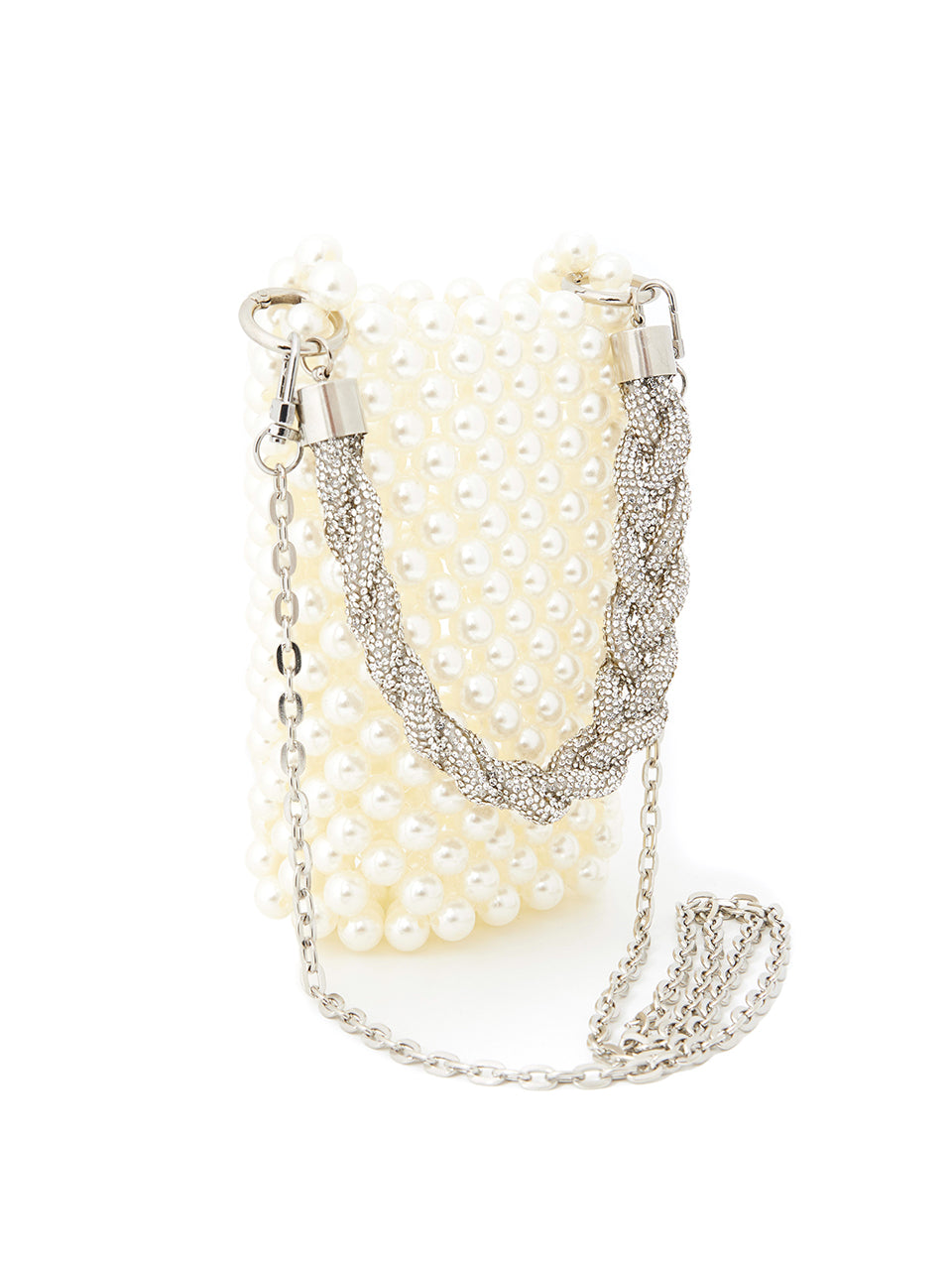 A-1549  Beads Handle bag